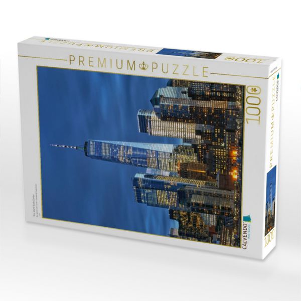 Produktbild: CALVENDO Puzzle One World Trade Center | 1000 Teile Lege-Gr&ouml;&szlig;e 64x48cm Foto-Puzzle f&uuml;r gl&uuml;ckliche Stunden