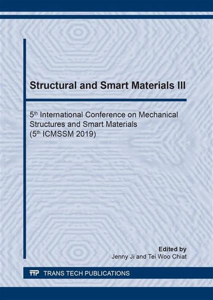Produktbild: Structural and Smart Materials III