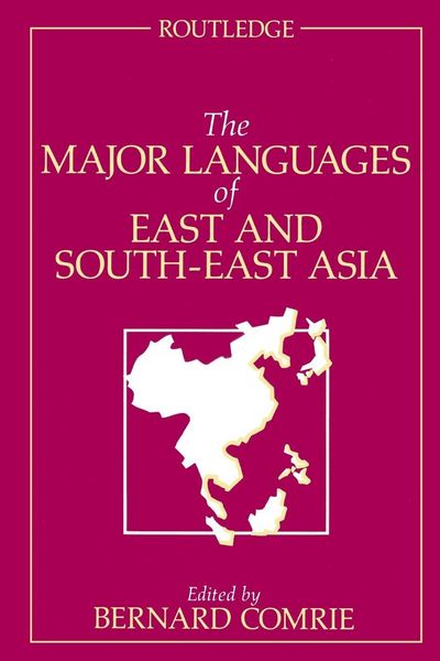 Produktbild: The Major Languages of East and South-East Asia