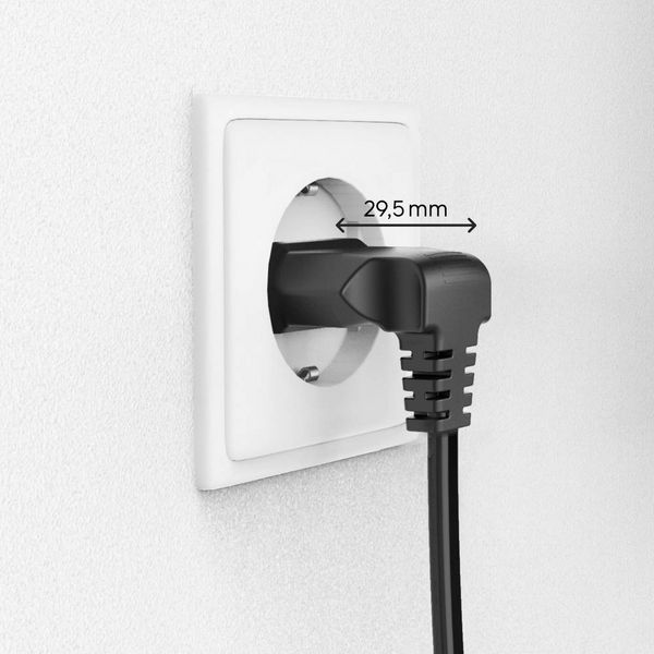 Produktbild: Hama 00223282 Strom Netzkabel Schwarz 1.5m