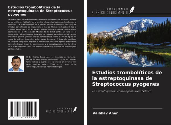 Produktbild: Estudios trombol&iacute;ticos de la estreptoquinasa de Streptococcus pyogenes