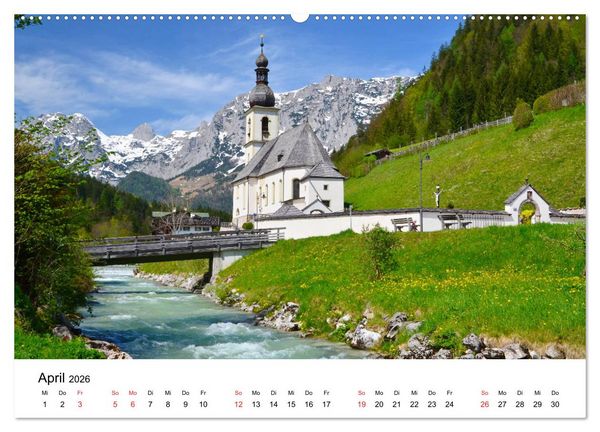 Produktbild: Im Land des K&ouml;nigssees (Wandkalender 2026 DIN A2 quer), CALVENDO Monatskalender