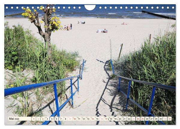 Produktbild: Die polnische Ostsee (Wandkalender 2026 DIN A4 quer), CALVENDO Monatskalender