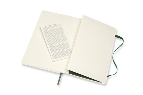 Produktbild: Moleskine Notizbuch Large/A5, Blanko, Myrtengr&uuml;n