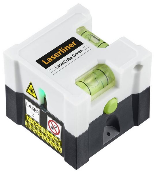 Produktbild: Laserliner LaserCube green Linienlaser Reichweite (max.): 10m