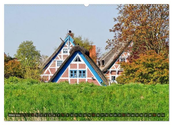 Produktbild: Das Alte Land vor den Toren Hamburgs (Wandkalender 2026 DIN A2 quer), CALVENDO Monatskalender