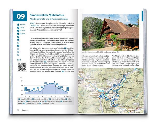 Produktbild: KOMPASS Wanderf&uuml;hrer Schwarzwald S&uuml;d mit Naturpark, Kaiserstuhl und Markgr&auml;flerland, 60 Touren mit Extra-Tourenkarte