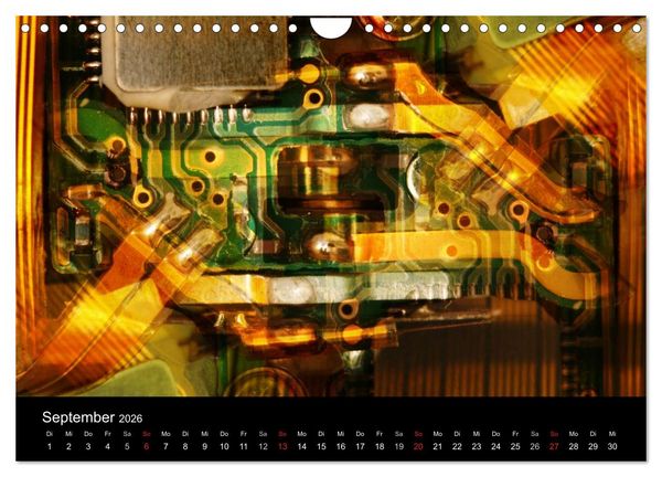 Produktbild: Computer ganz nah (Wandkalender 2026 DIN A4 quer), CALVENDO Monatskalender