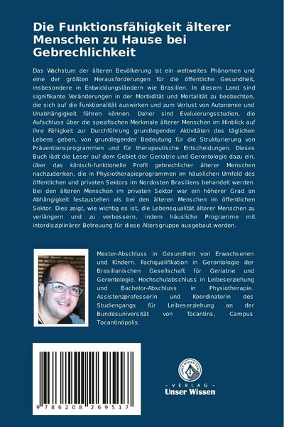 Produktbild: Die Funktionsf&auml;higkeit &auml;lterer Menschen zu Hause bei Gebrechlichkeit