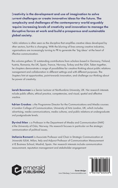 Produktbild: Public Relations and the Power of Creativity