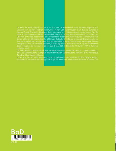 Produktbild: Aventures de Baron de M&uuml;nchausen