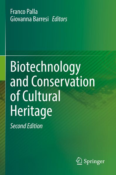 Produktbild: Biotechnology and Conservation of Cultural Heritage