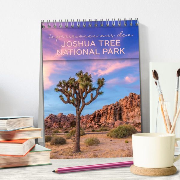 Produktbild: Impressionen aus dem JOSHUA TREE NATIONAL PARK (Tischkalender 2026 DIN A5 hoch), CALVENDO Monatskalender