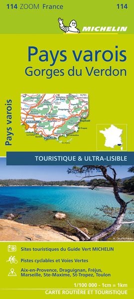 Produktbild: Pays Varois, Verdon Gorges - Zoom Map 114
