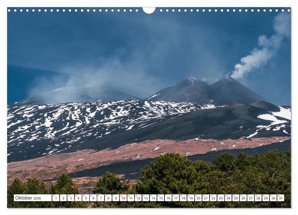 Produktbild: &Auml;tna - Europas h&ouml;chster Vulkan (Wandkalender 2026 DIN A3 quer), CALVENDO Monatskalender