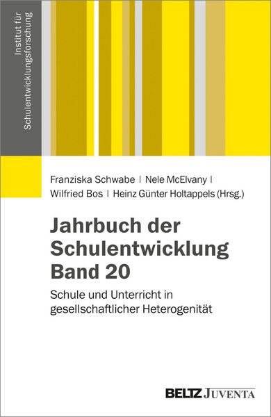 Produktbild: Jahrbuch der Schulentwicklung. Band 20