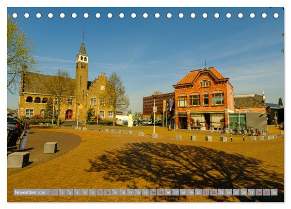 Produktbild: Ein Blick auf Terneuzen (Tischkalender 2026 DIN A5 quer), CALVENDO Monatskalender