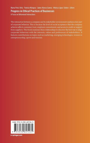 Produktbild: Progress in Ethical Practices of Businesses