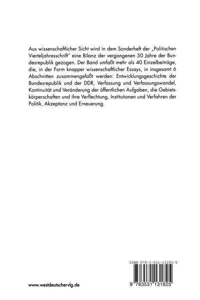 Produktbild: 50 Jahre Bundesrepublik Deutschland