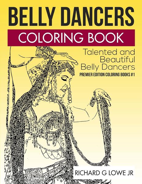 Produktbild: Belly Dancers Coloring Book