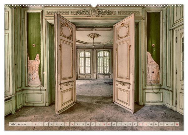 Produktbild: Lost Places - vergessene Sch&auml;tze (hochwertiger Premium Wandkalender 2026 DIN A2 quer), Kunstdruck in Hochglanz