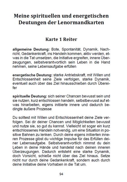 Produktbild: Die gro&szlig;e Tafel mit den Lenormandkarten mal anders gedeutet