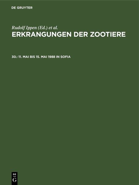 Produktbild: 11. Mai bis 15. Mai 1988 in Sofia