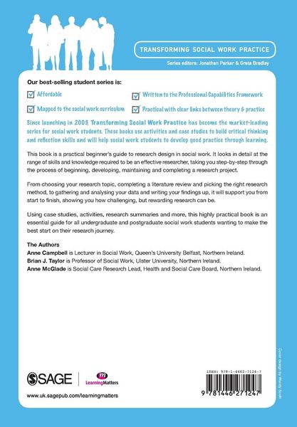 Produktbild: Research Design in Social Work