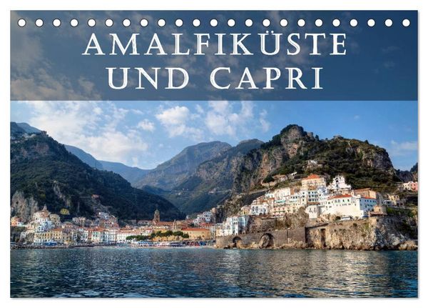 Produktbild: Amalfik&uuml;ste und Capri (Tischkalender 2026 DIN A5 quer), CALVENDO Monatskalender