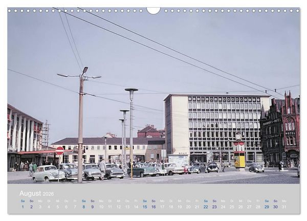 Produktbild: Hildesheim - damals ... (Wandkalender 2026 DIN A3 quer), CALVENDO Monatskalender