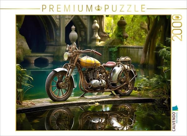 CALVENDO Puzzle Motorradsommer | 2000 Teile Lege-Größe 90x67cm Foto-Puzzle für glückliche Stunden