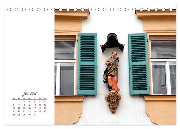 Produktbild: Reiseziel Bamberg (Tischkalender 2026 DIN A5 quer), CALVENDO Monatskalender