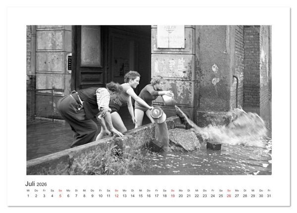 Produktbild: Leipzig : Fotografien von Karl Heinz Mai (1920-1964) (Tischkalender 2026 DIN A5 quer), CALVENDO Monatskalender