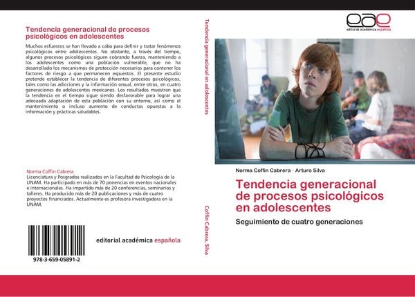 Produktbild: Tendencia generacional de procesos psicol&oacute;gicos en adolescentes