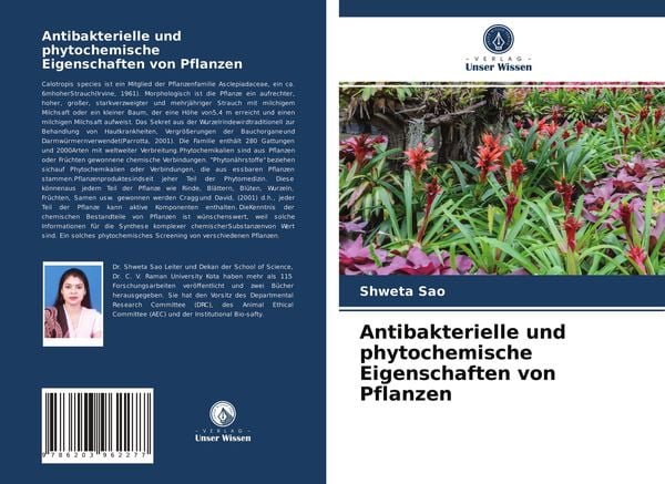 Antibakterielle und phytochemische Eigenschaften von Pflanzen, Taschenbuch von Shweta Sao, Verlag Unser Wissen, 9786203962277