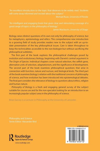 Produktbild: Philosophy of Biology