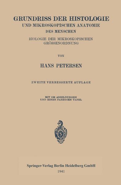 Produktbild: Grundriss der Histologie und Mikroskopischen Anatomie des Menschen