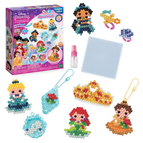 Produktbild: Aquabeads 31997 - Disney Prinzessinnen Schmuckset, Bastelset