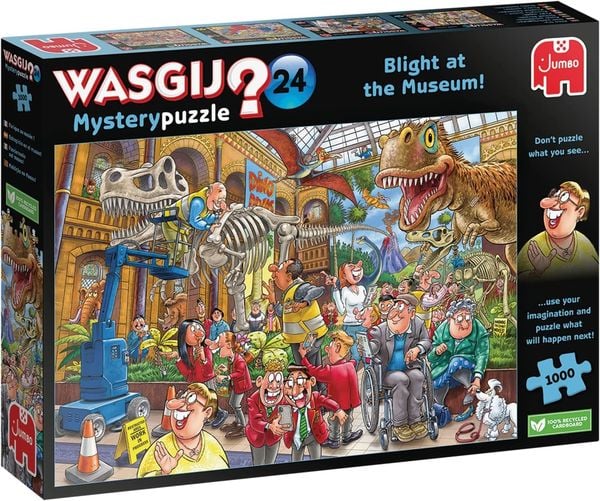 Jumbo Spiele - Wasgij Mystery 24 Blight at the Museum!, 1000 Teile