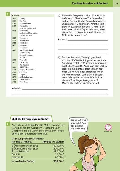 Produktbild: Sicher ins Gymnasium Textaufgaben/Sachaufgaben 4. Klasse