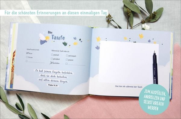 Produktbild: Meine Taufe (blau)