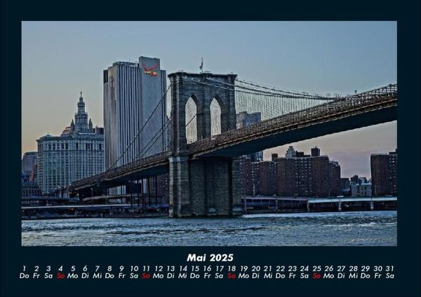 Produktbild: New York 2025 Fotokalender DIN A4