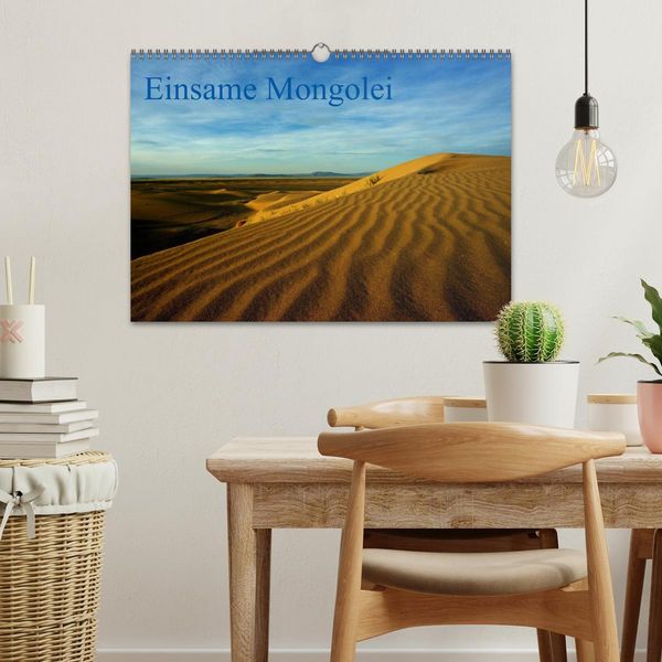 Produktbild: Einsame Mongolei (Wandkalender 2026 DIN A3 quer), CALVENDO Monatskalender