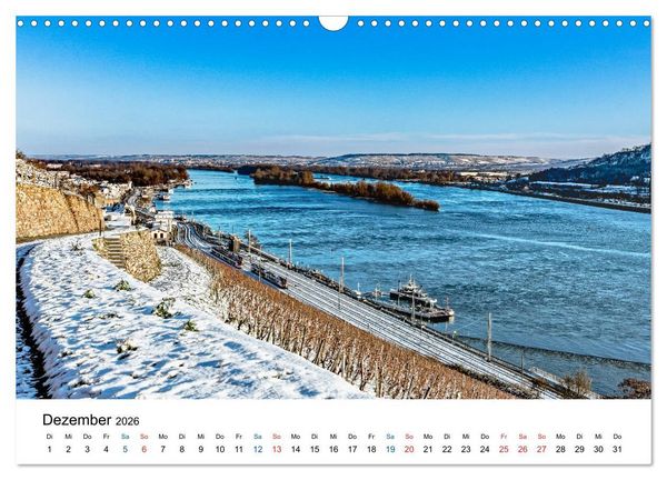 Produktbild: Rheingau - Rhein Riesling Kultur (Wandkalender 2026 DIN A3 quer), CALVENDO Monatskalender