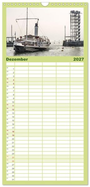 Produktbild: Familienplaner 2027 - Friedrichshafen am Bodensee mit 5 Spalten (Wandkalender, 21 x 45 cm) CALVENDO