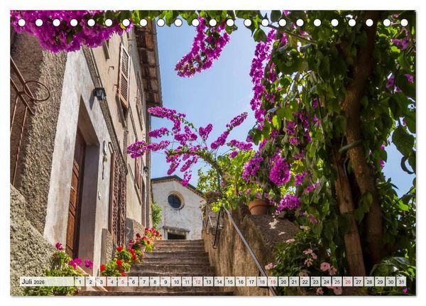 Produktbild: GARDASEE Idyllisches Limone sul Garda (Tischkalender 2026 DIN A5 quer), CALVENDO Monatskalender