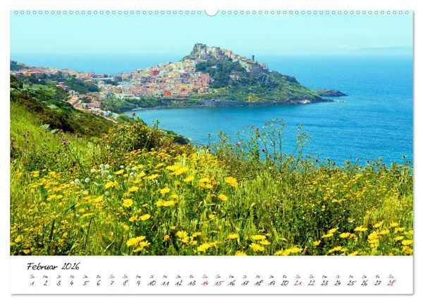 Produktbild: Sardinien - Die Sch&ouml;ne im Meer (Wandkalender 2026 DIN A2 quer), CALVENDO Monatskalender