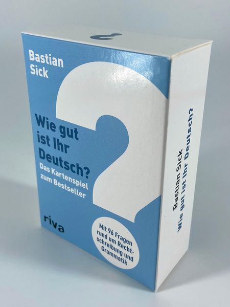 Produktbild: Wie gut ist Ihr Deutsch? &ndash; Das Kartenspiel zum Bestseller
