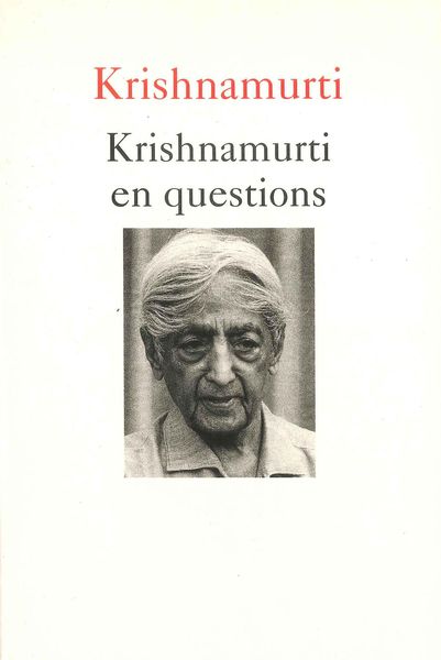 Produktbild: Krishnamurti en questions