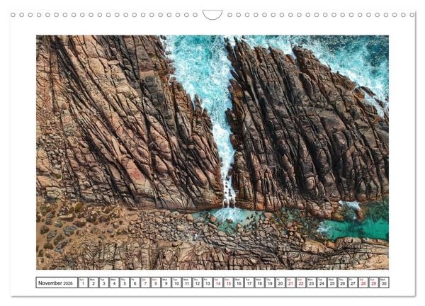 Produktbild: Seascapes of Western Australia (Wall Calendar 2026 DIN A3 landscape), CALVENDO 12 Month Wall Calendar